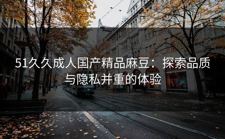 51久久成人国产精品麻豆：探索品质与隐私并重的体验